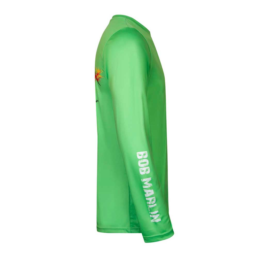 Bob Marlin Performance Shirt Rasta Tuna Green - XL