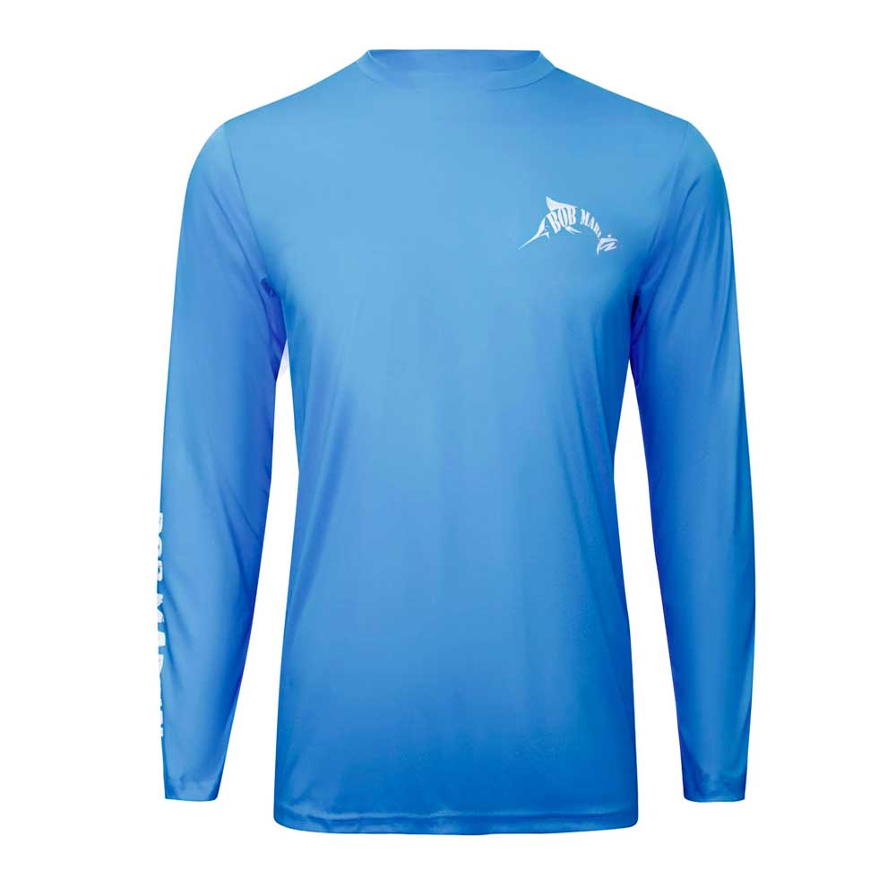 Bob Marlin Performance Shirt Ocean Marlin Blue (view 3 of 3)