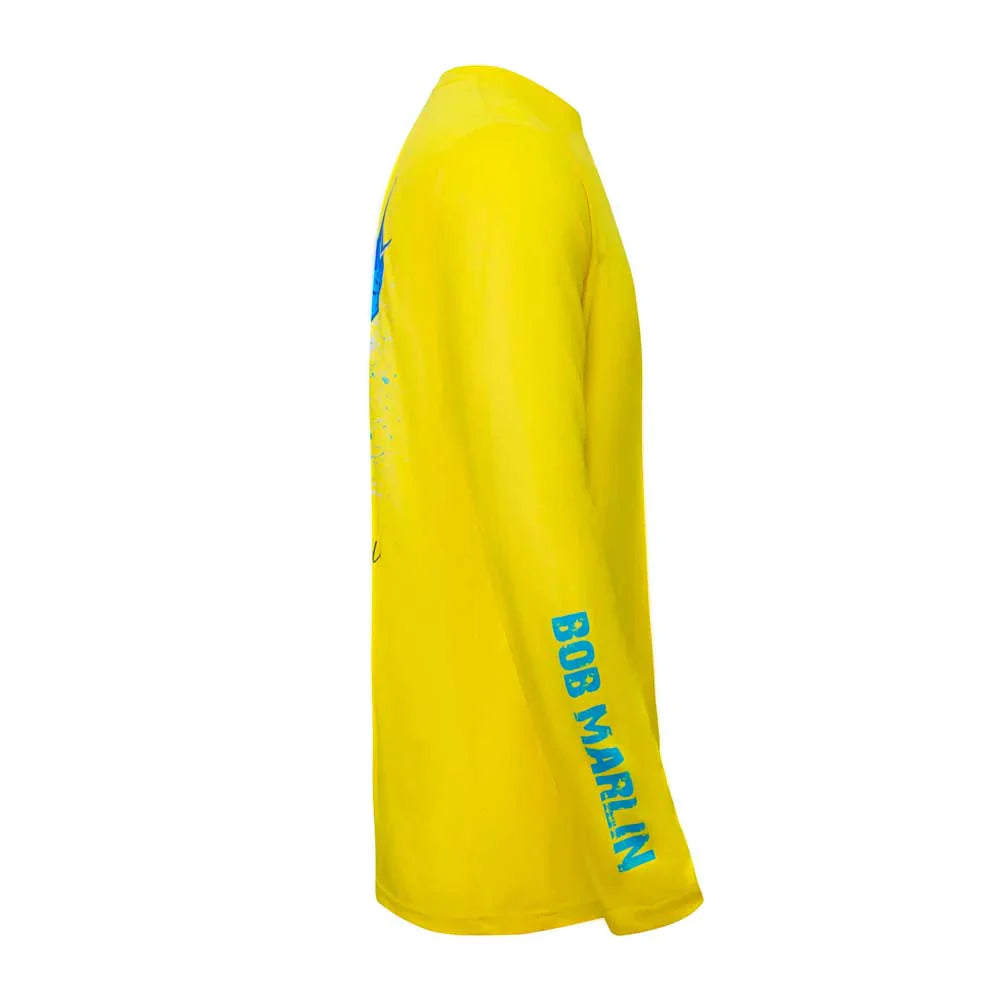 قميص الأداء Ocean Marlin Yellow - للشباب