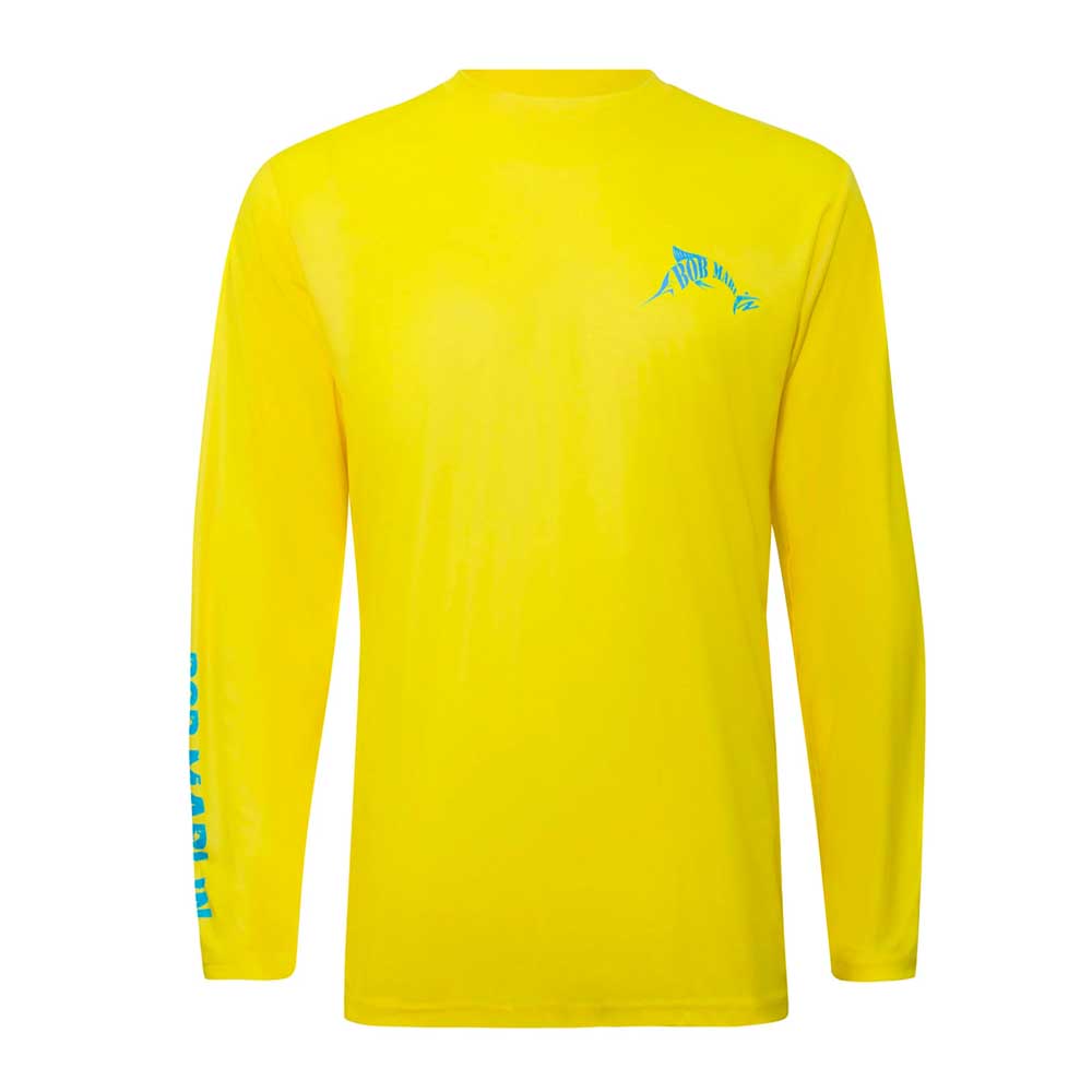Bob Marlin Performance Shirt Ocean Marlin Yellow (view 3 of 3)