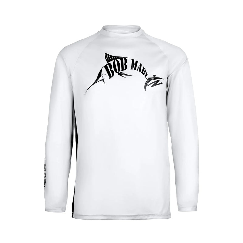 Bob Marlin Performance Shirt BM White (view 1 of 3)