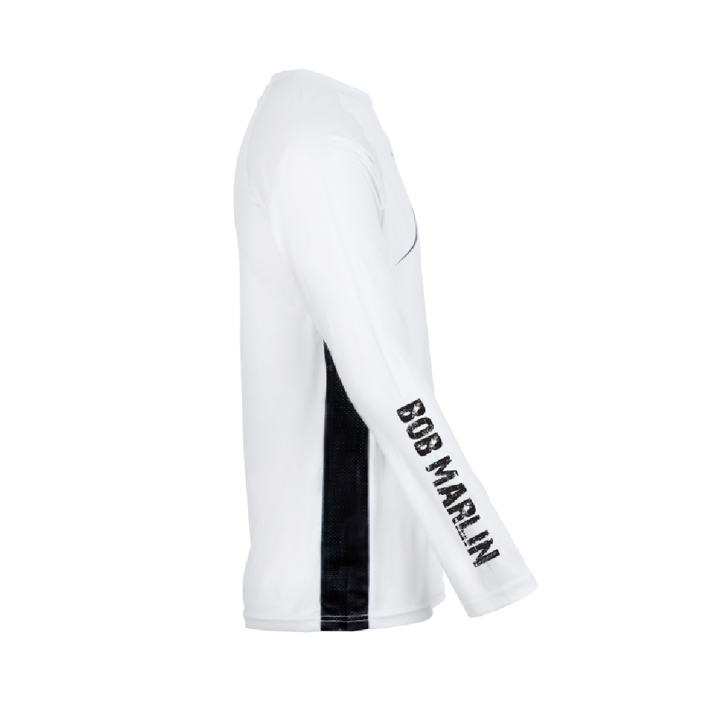 Bob Marlin Performance Shirt BM White - XL