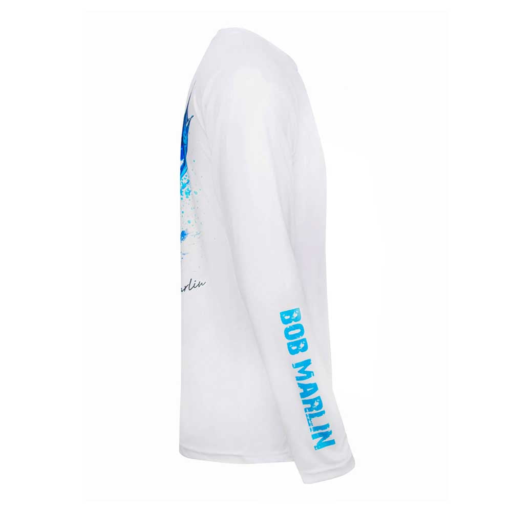 Bob Marlin Performance Shirt Ocean Marlin White - XL