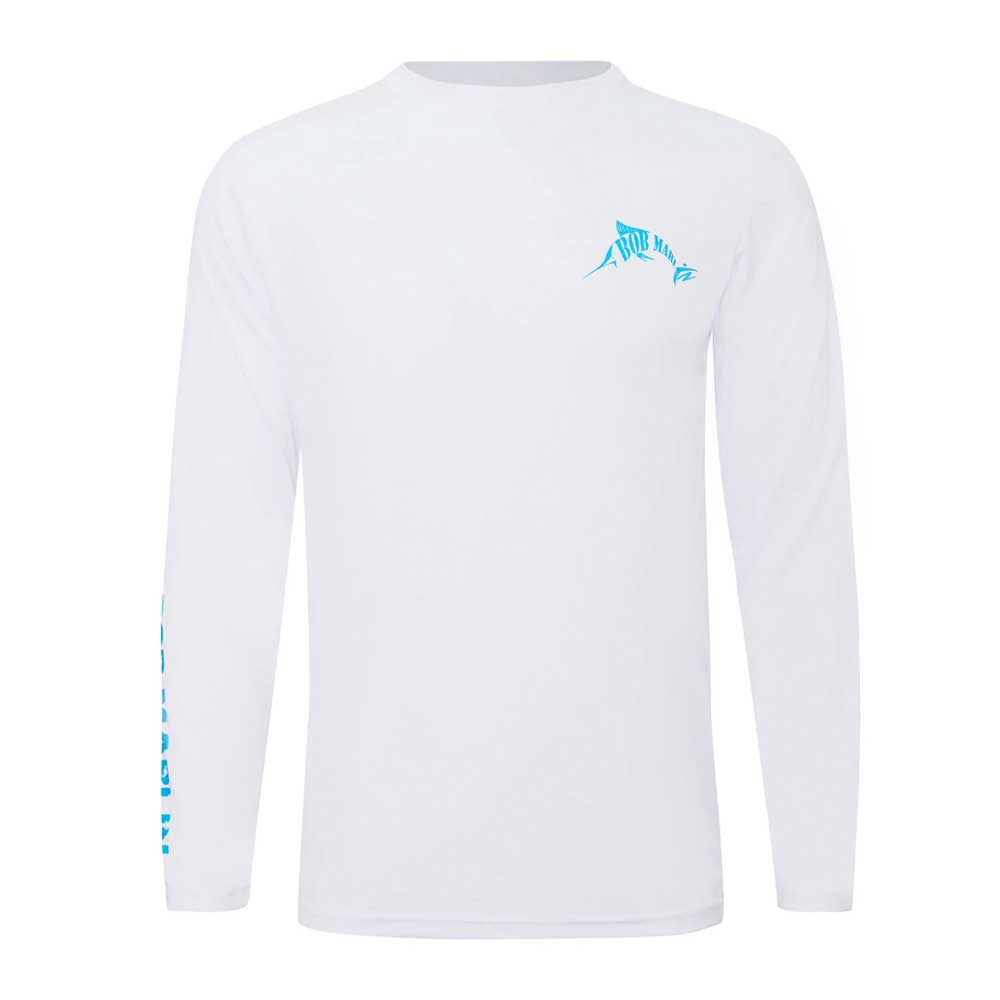 Bob Marlin Performance Shirt Ocean Marlin White (view 3 of 3)