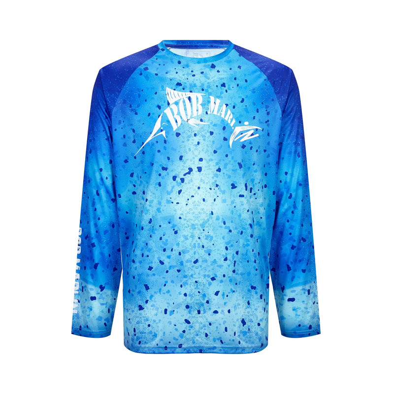 Bob Marlin Performance Shirt Bob Mahi Blue - Youth (view 1 of 7)
