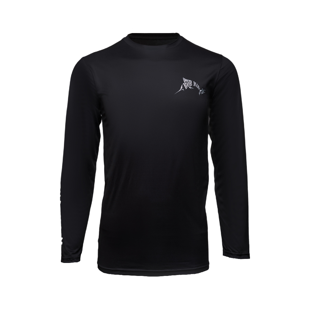 Bob Marlin Performance Shirt Rasta Flag Black (view 3 of 3)