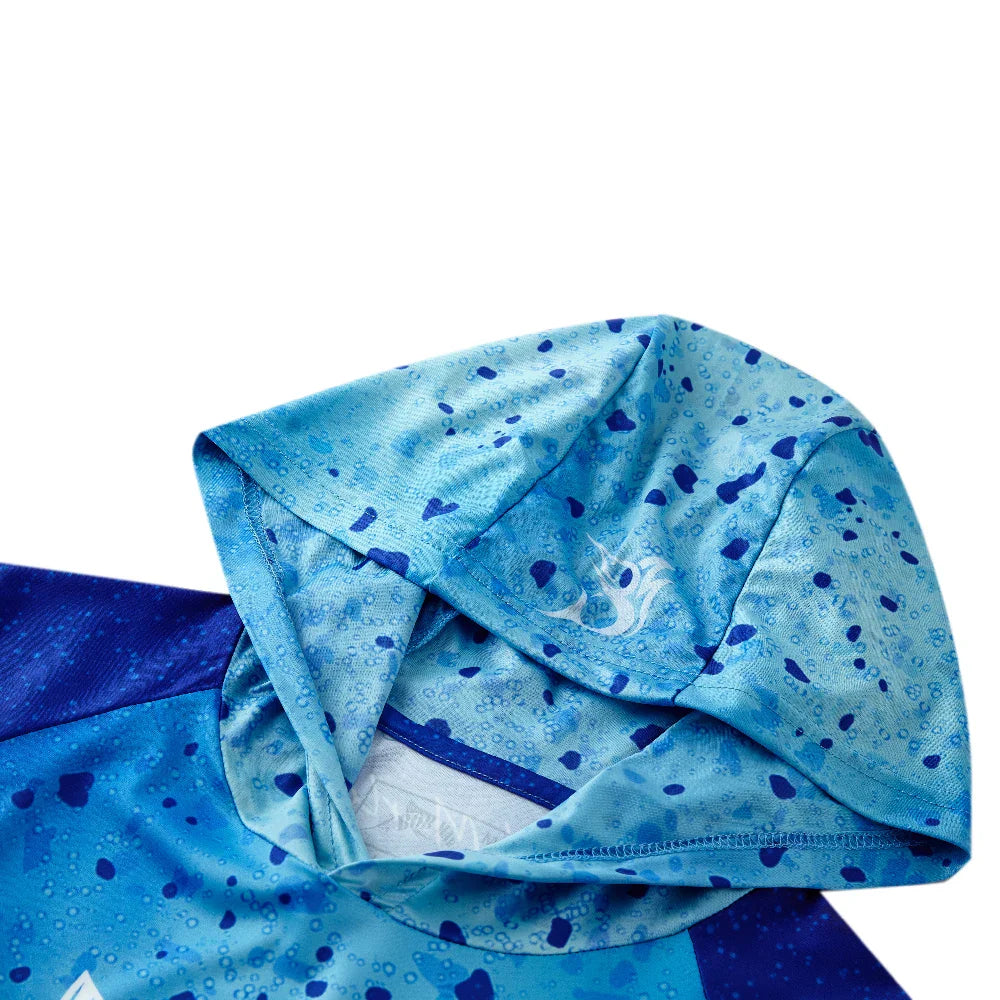 Bob Marlin Performance Hoody Bob Mahi blue - XXXL