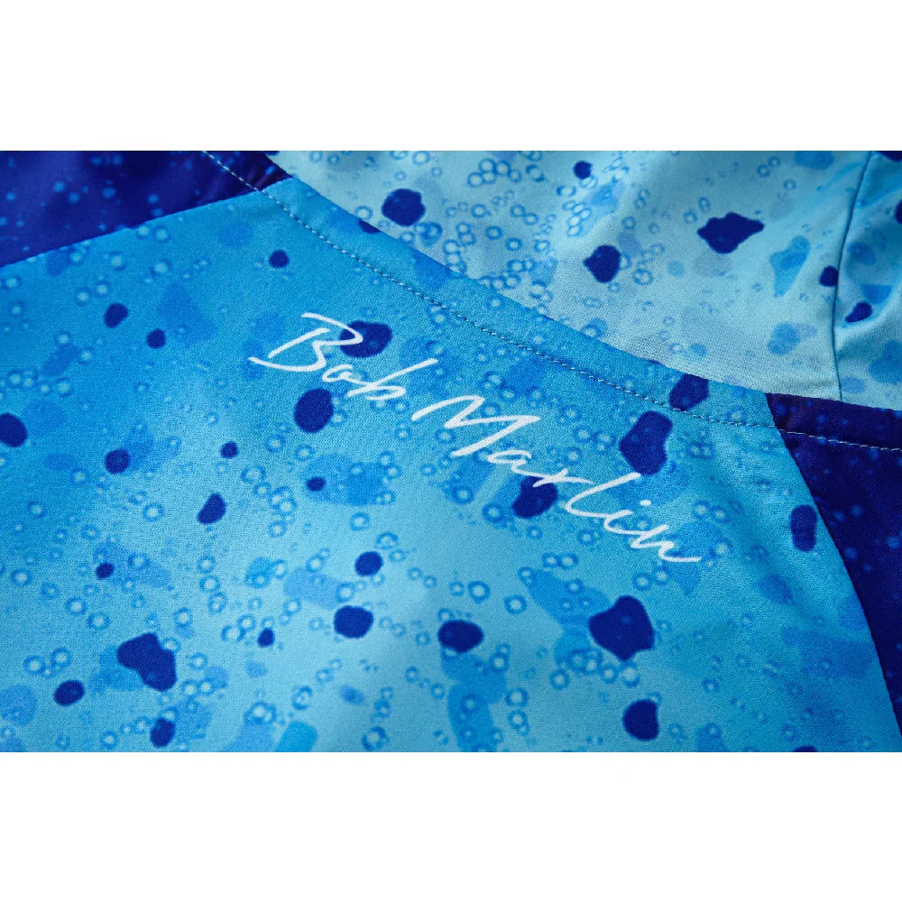 Bob Marlin Performance Hoody Bob Mahi blue (view 3 of 3)