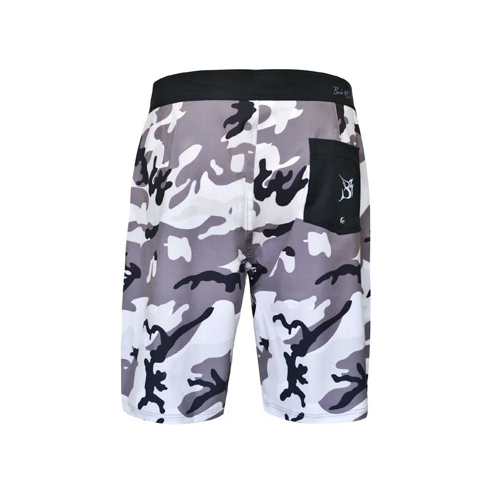 Bob Marlin Board Shorts Bob Camo Grey - 34
