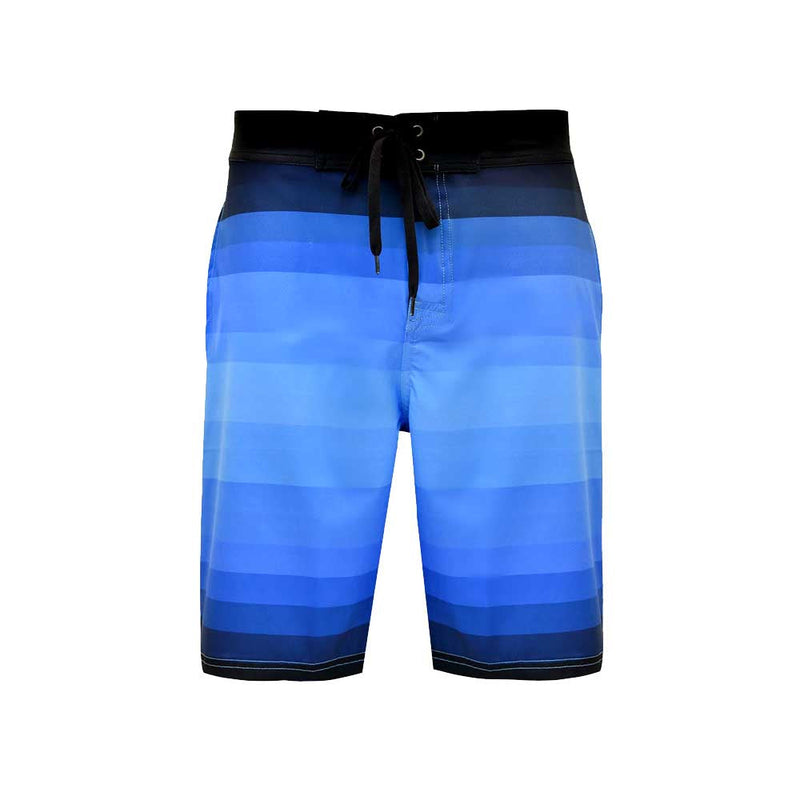 Bob Marlin Board Shorts Blue Stripey - 28