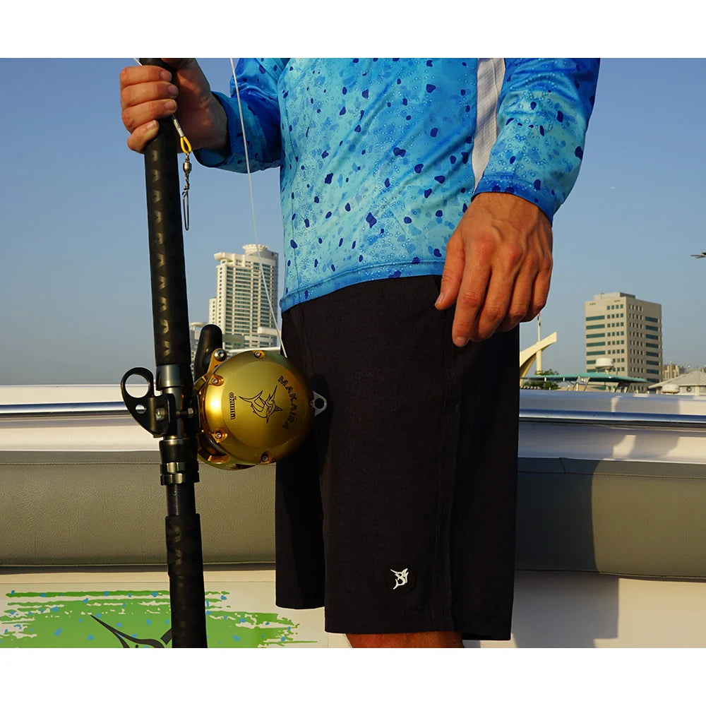 Bob Marlin Recycled Hybrid Shorts Black - 30