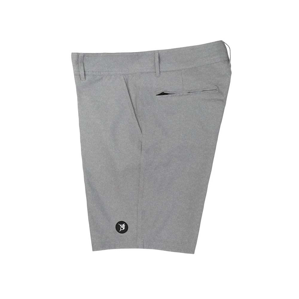 Bob Marlin Recycled Hybrid Shorts Grey - 36