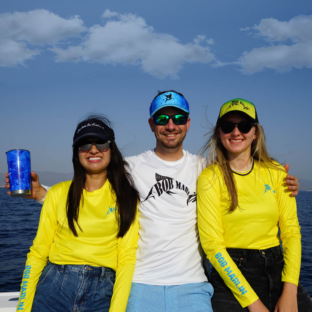 Bob Marlin Women's Performance Shirt Ocean Marlin Yellow - XL