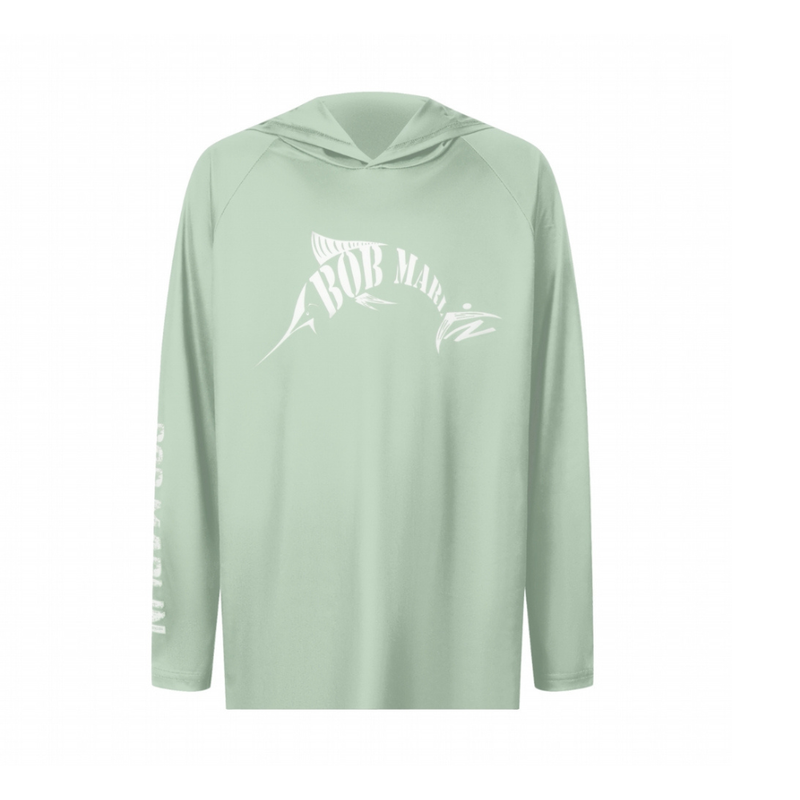 Bob Marlin Performance Hoody BM Olive - Youth