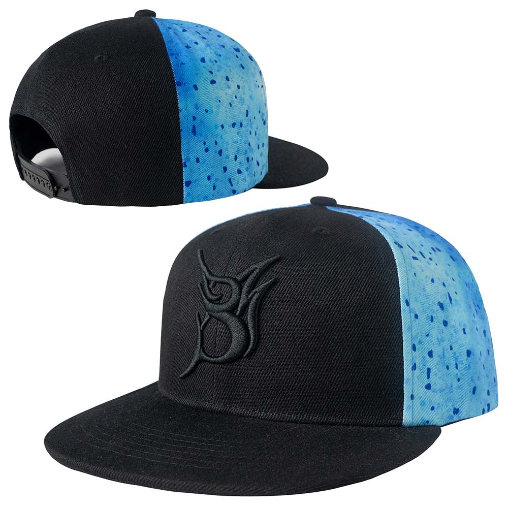 Bob Marlin Snapback Hat Bob Mahi Blue (view 1 of 2)