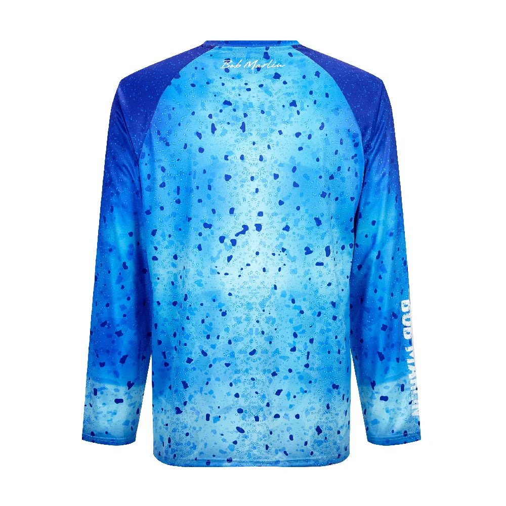 Bob Marlin Performance Shirt Bob Mahi Blue (view 3 of 3)