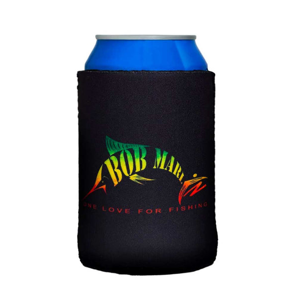 Bob Marlin Coozie Black Rasta – Performance fishing apparel designed for sun protection, comfort, and offshore durability.
