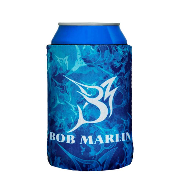 Bob Marlin Coozie Grander Blue – Performance fishing apparel designed for sun protection, comfort, and offshore durability.
