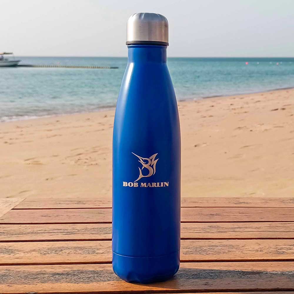 Bob Marlin Bottle BM Blue - Bottles