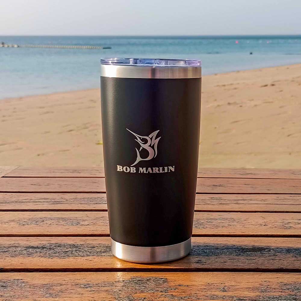 Bob Marlin Tumbler BM Black - Tumblers (view 1 of 3)