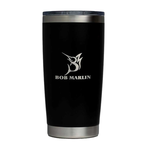 Bob Marlin Tumbler BM Black – Performance fishing apparel designed for sun protection, comfort, and offshore durability.