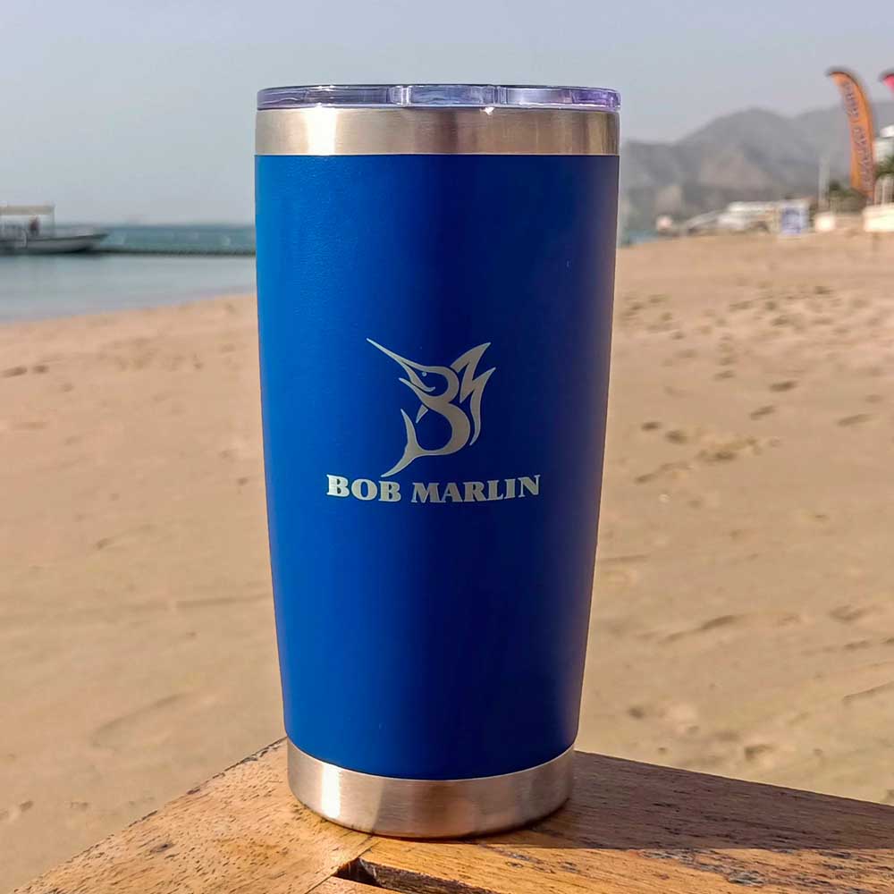Bob Marlin Tumbler BM Blue - Tumblers (view 1 of 3)