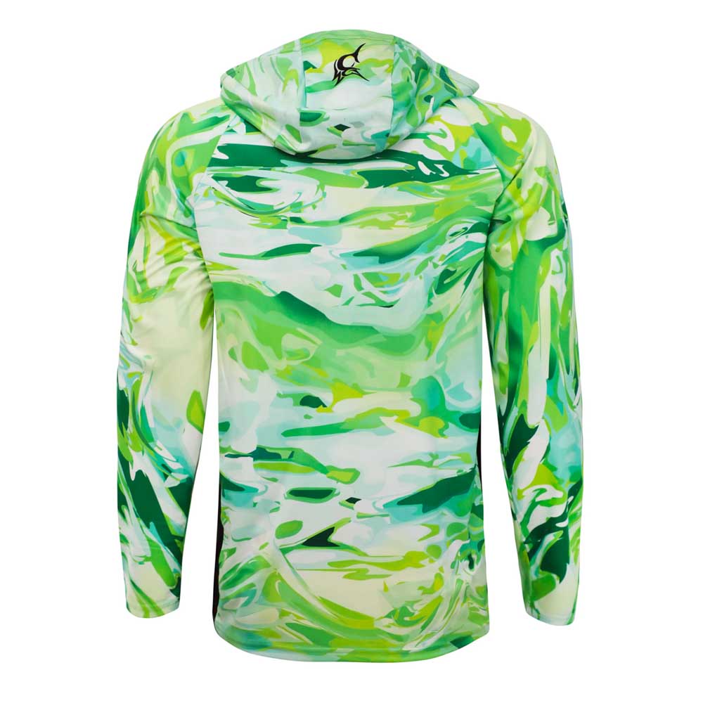 Bob Marlin Performance Hoody Green Storm (view 3 of 3)