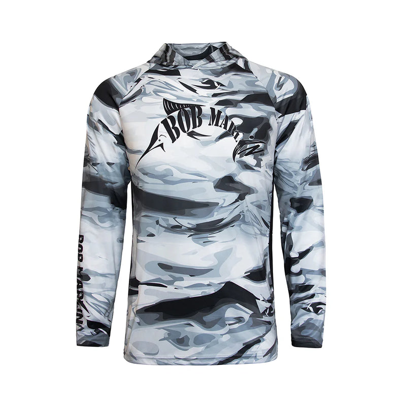 Bob Marlin Performance Hoody Grey Storm (view 1 of 3)