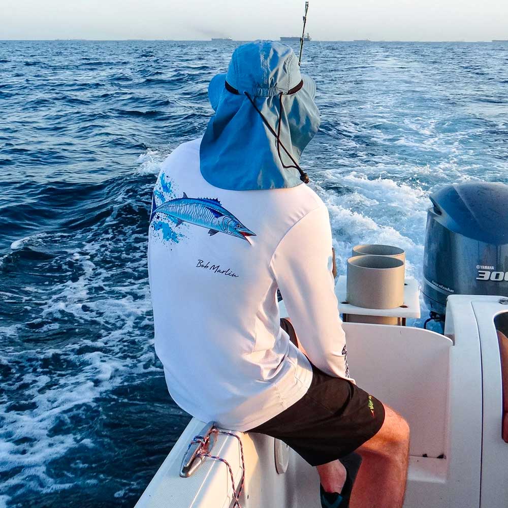 Bob Marlin Fishing Hat Blue (view 1 of 2)