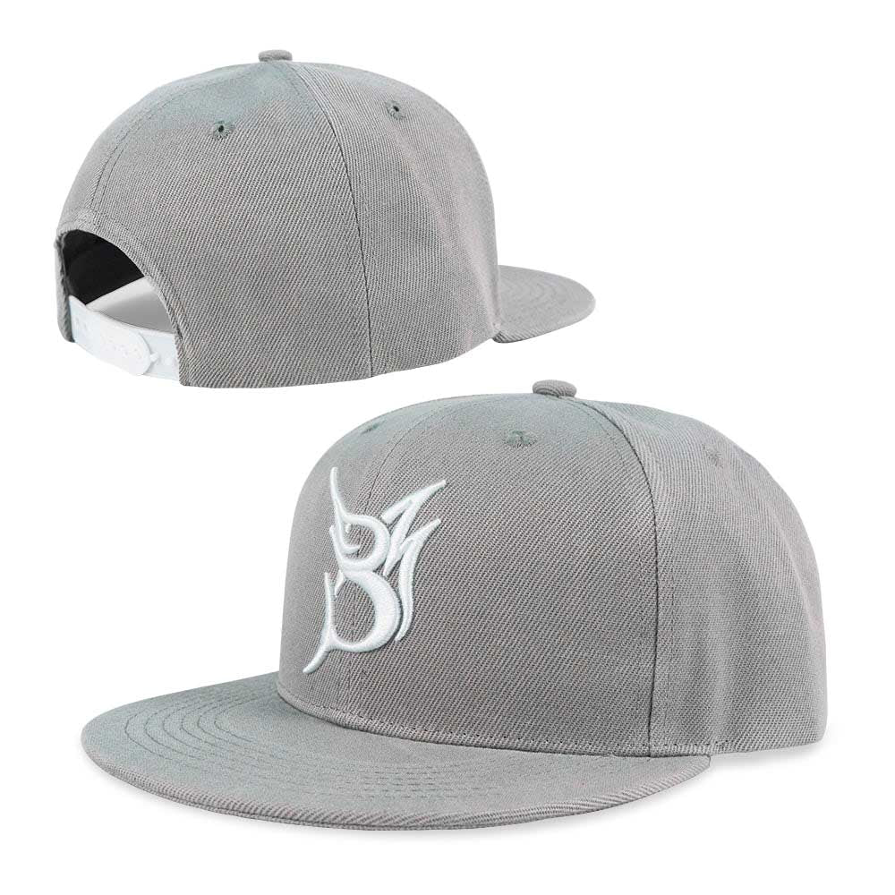 Bob Marlin Snapback Hat Grey (view 2 of 3)