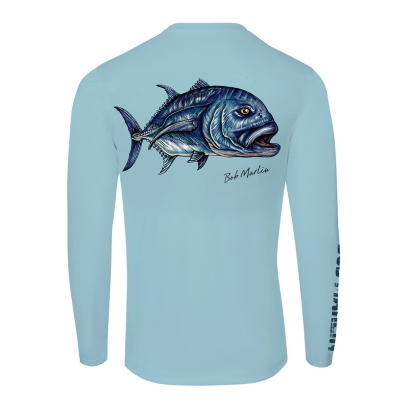Bob Marlin Performance Shirt Natty GT Coastal Blue
