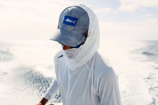 BIllFishGear: White Marlin Flag Hat