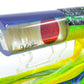 Marlin Magic Golden MOP Blue Back Reverse Taper Large Tube 12" 8.6oz Skirted Black-Yellow