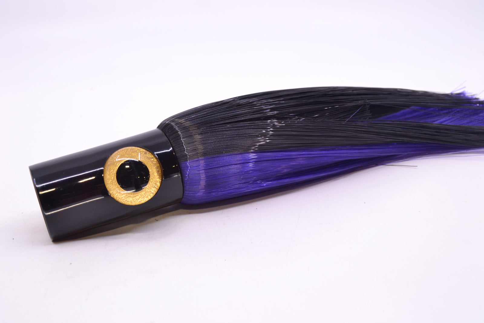Iland Lures Black-Purple Hair Black Head Iland Express 10.5" 3oz EX225-BK/PL