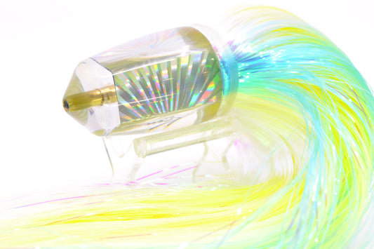 Koya Lures Silver Rainbow Starburst Bullet 9"+ 7.5oz EZ Flash Feathersword