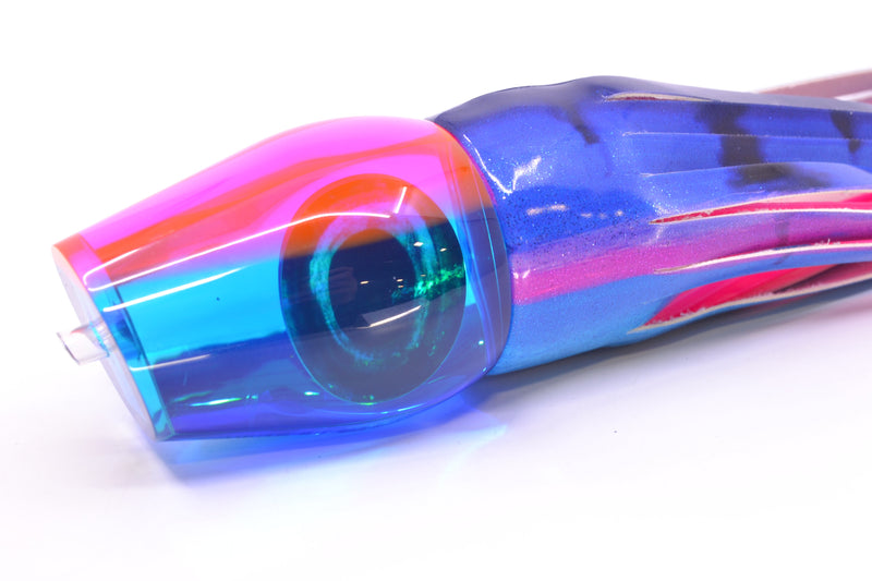 Moyes Lures Ice Blue Mirrored Pink Back Back Taxi Eyes Large Sumo 14" 10.3oz FT Vinyl