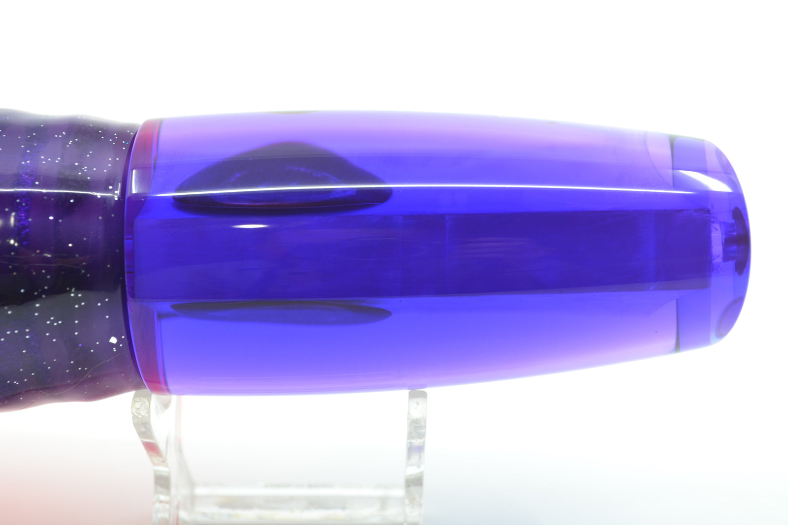 Moyes Lures Light Purple MOP Purple Back Large Plunger 14" 14oz Skirted (view 4 of 7)
