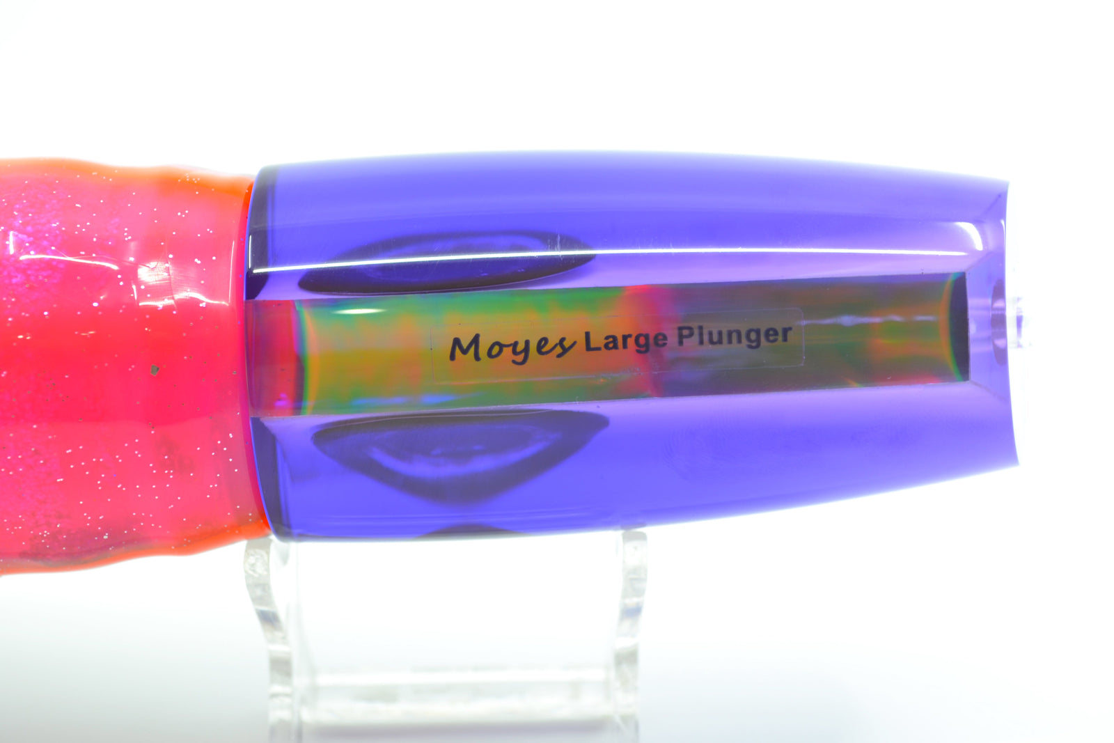 Moyes Lures Light Purple MOP Purple Back Large Plunger 14" 14oz Skirted (view 5 of 7)