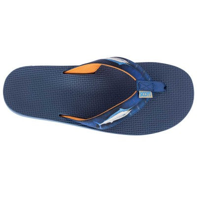 BobMarlinGear Scott Hawaii Sandals - Kaiko (Dark Marlin) - Slipper - US: 8  | UE: 41