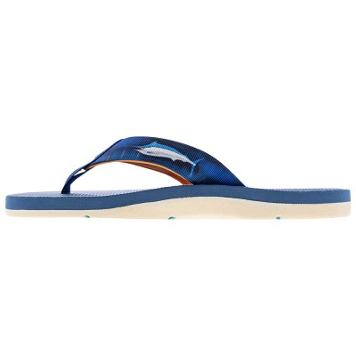 BobMarlinGear Scott Hawaii Sandals - Kaiko (Dark Marlin) - Slipper - US: 10  | UE: 43