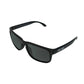 INSALT EXGB-BL Angler Pro Excalibur Gloss Black Polarized Recycled Sunglasses - Black