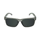 INSALT EXGB-TR-B Angler Pro Excalibur Transparent Grey Polarized Recycled Sunglasses - Black
