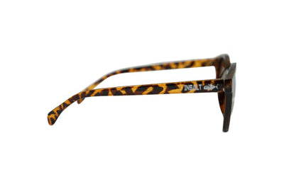 BobMarlinGear INSALT FRGL-BR Angler Pro Finesse Round Leopard Polarized Recycled Sunglasses - Brown (view 2 of 3)