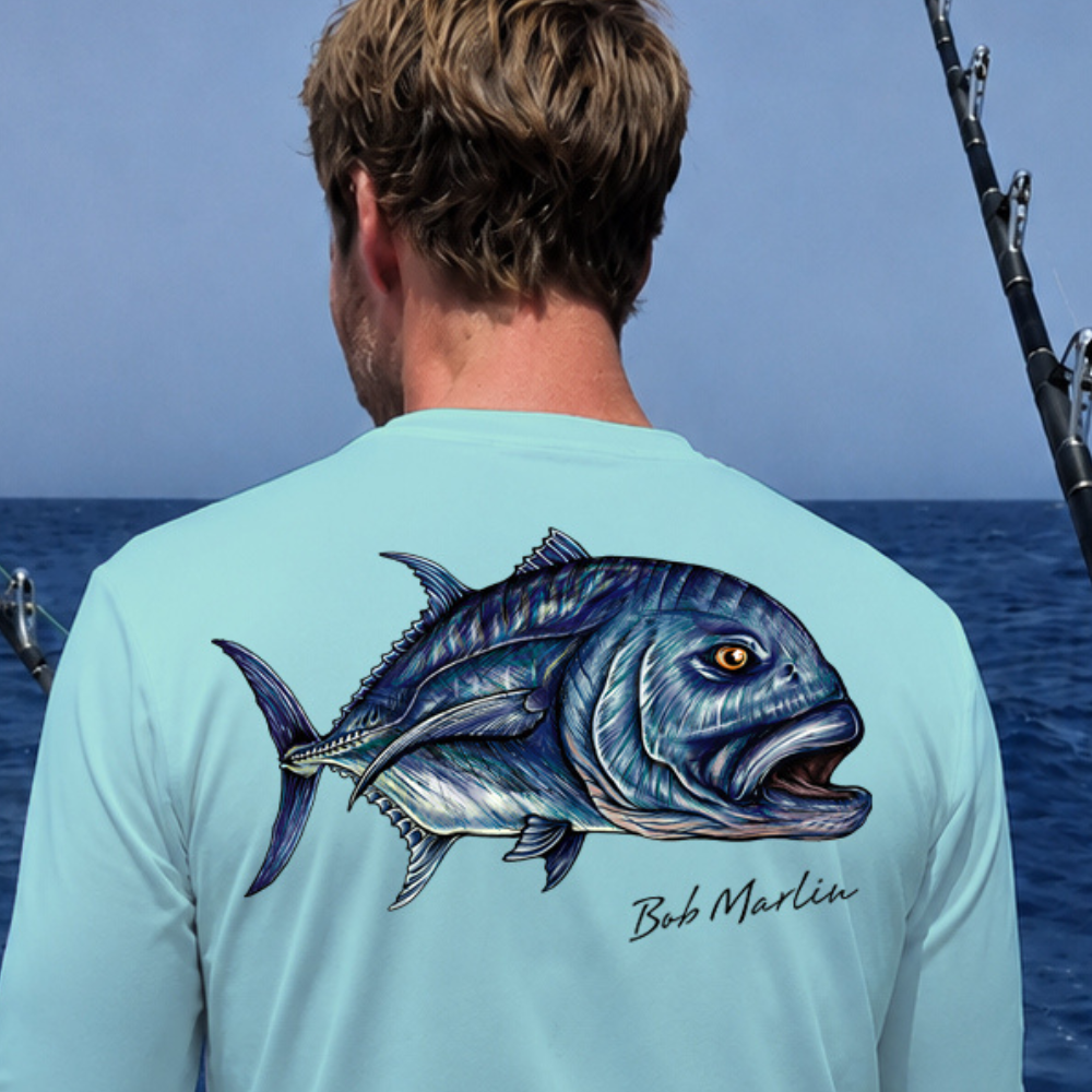 Bob Marlin Performance Shirt Natty GT Coastal Blue