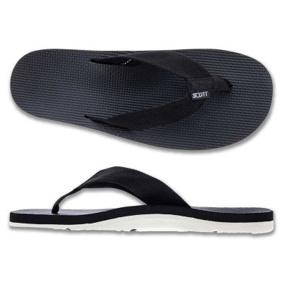 BobMarlinGear Scott Hawaii Sandals - Hokulea (Black) - Slipper - US: 7  | UE: 40