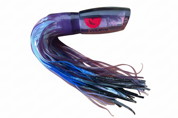 Violator Deep Phantom 12"  Skirted Midnight Blend – premium trolling lure for offshore big game fishing