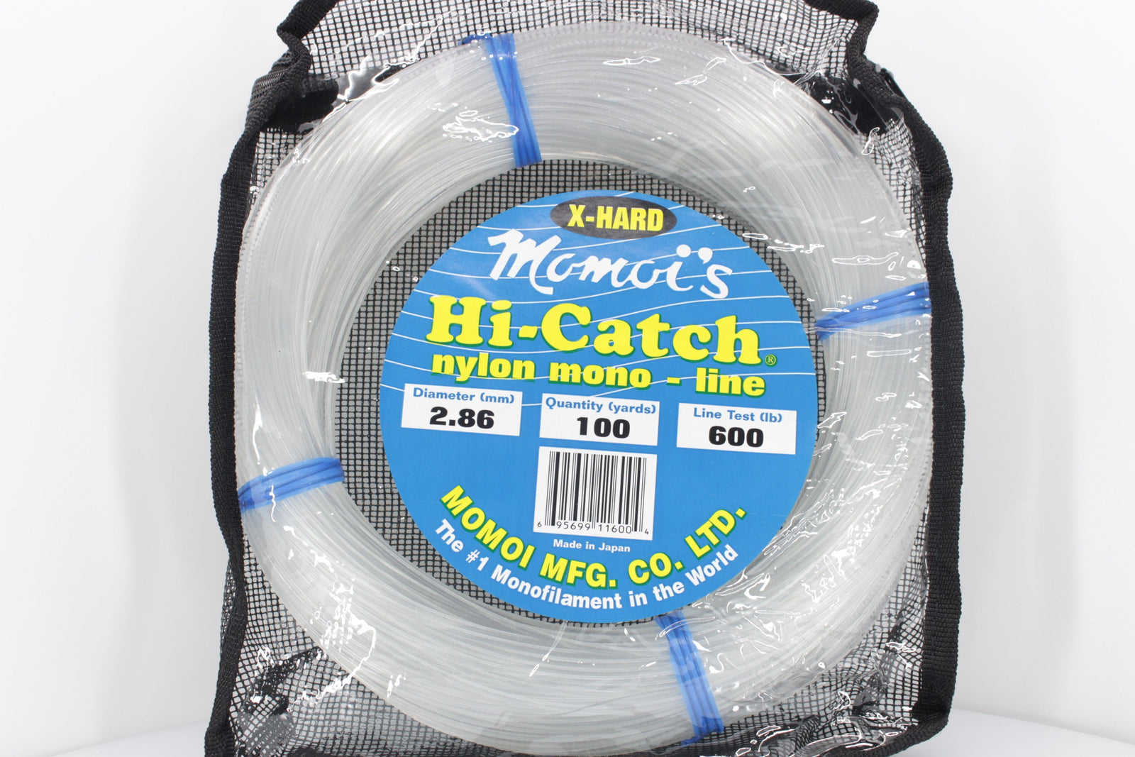 Momoi Hi-Catch X-Hard Monofilament Leaders - 300LB 100yd