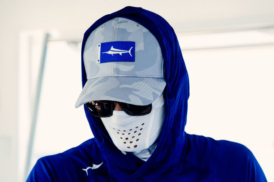 BIllFishGear: White Marlin Flag Hat