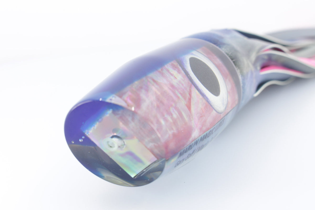 Marlin Magic Pink Awabi Blue Back Taxi Eyes Big Dog 14" 10oz ALV Vinyl Blue Skipjack - Trolling Lures (view 3 of 7)