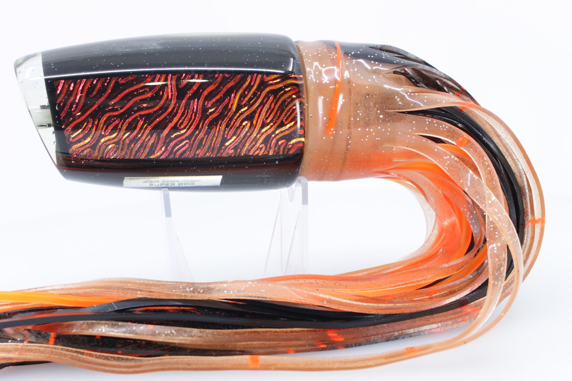 Marlin Magic Red-Orange Lava Black Magic Super Dog 16" 15oz Skirted Elitefishin Shop Marlin Magic Red-Orange Lava Black Magic Super Dog 16" 15oz Skirted Elitefishin Shop